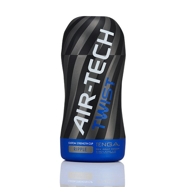 Återanvändbar räfflad masturberingsapparat Air-Tech Twist Vacuum Cup Tenga NS7152