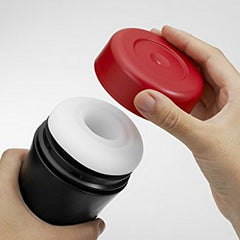 Återanvändbar räfflad masturberingsapparat Air-Tech Twist Vacuum Cup Tenga NS7152