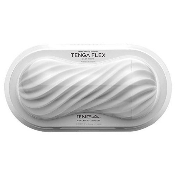 Masturberingshylsa Flex, silkesvit Tenga FLX-001