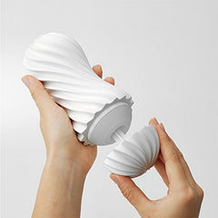 Masturberingshylsa Flex, silkesvit Tenga FLX-001