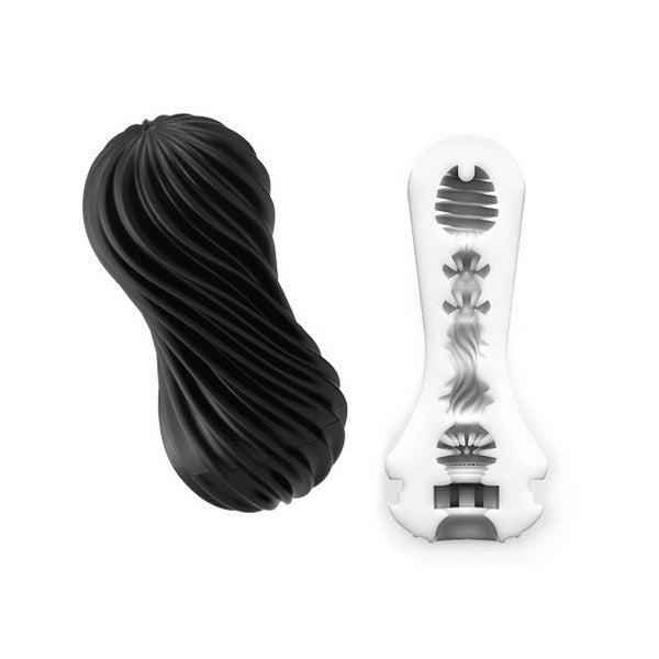 Masturberingshylsa Flex, stensvart Tenga FLX-002
