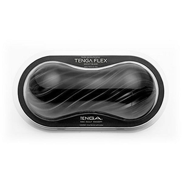 Masturberingshylsa Flex, stensvart Tenga FLX-002