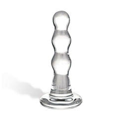 Anal glaspropp Triple med kulor Play Glas 62791