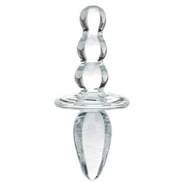 Anal glaspropp med kulor Titus Glas 62845