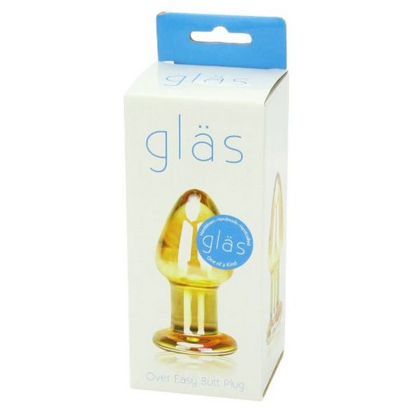Anal glaspropp Over Easy Glas 63187