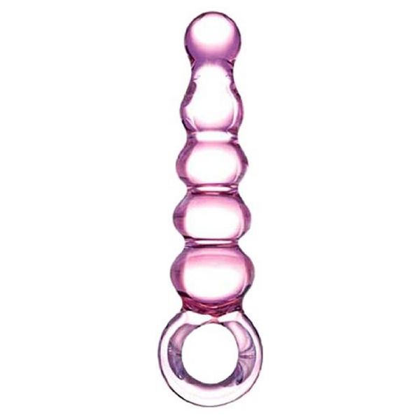 Anal glasdildo med kulor Quintessence Glas 63330