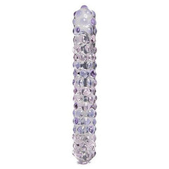 Glasdildo Nubby, purpurrosa Glas 63583