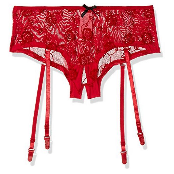Röd Ros Grenlös Boyshort Trosa XL Baci Lingerie BW3122-REDXL