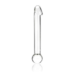 Realistisk glasdildo Relistic Head Glas E25394