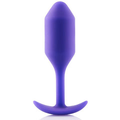 Anuspropp Snug Plug 2, mörklila B-Vibe 96731