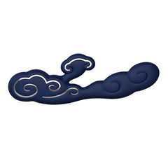 Stor kaninvibrator Alto L Rabbit, blå AVE Concept E25755