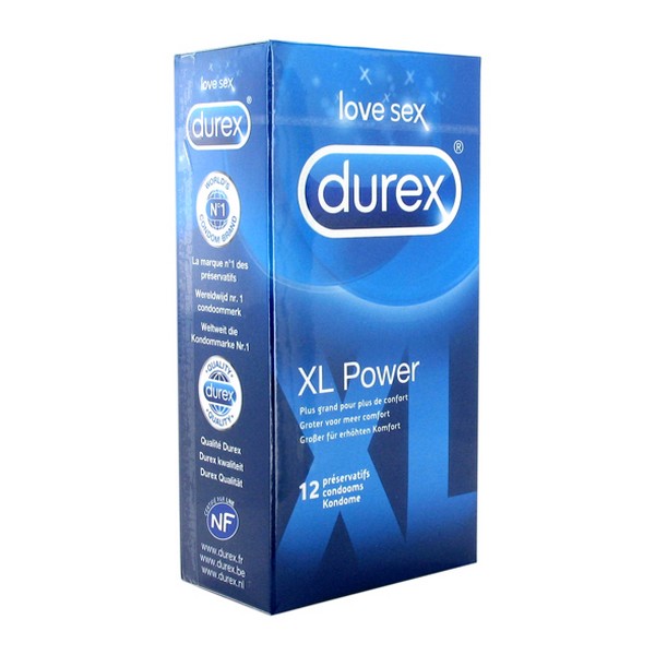 XL Power Kondomer 12 st Durex 6970