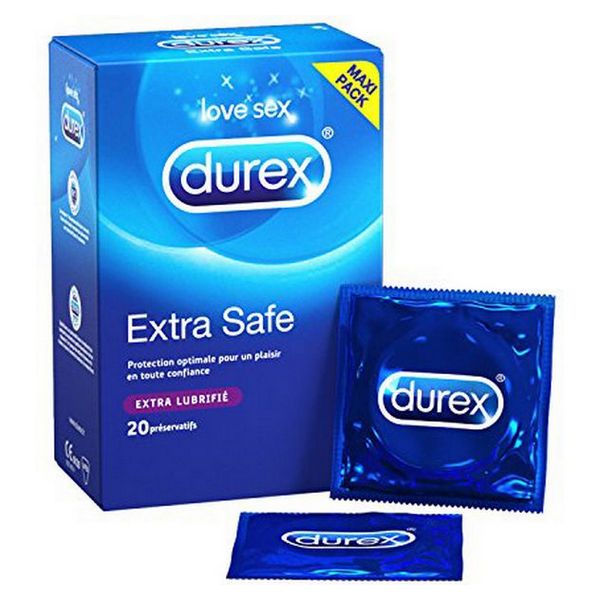Kondomer Extra Safe, 20 st. Durex 45185