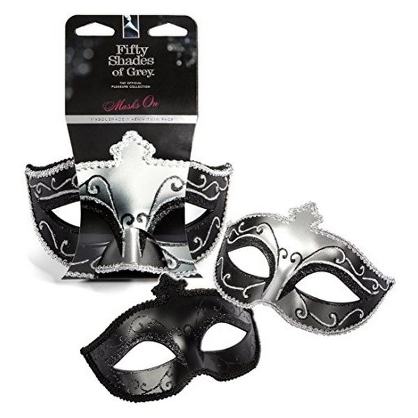 Maskeradmask, tvillingpaket Fifty Shades of Grey 9337