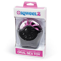 2 Oral Sex Toy Svart Sqweel SQ-35447