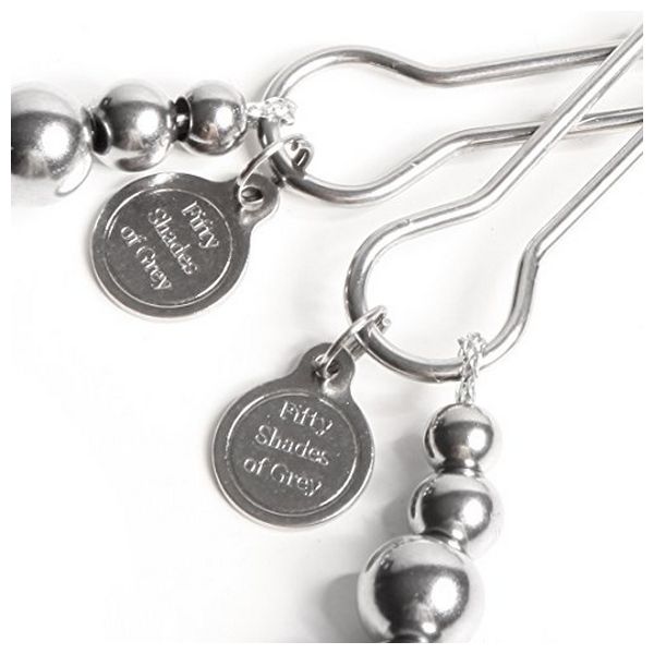 Justerbara Bröstvårtsklämmor Fifty Shades of Grey FS-40186