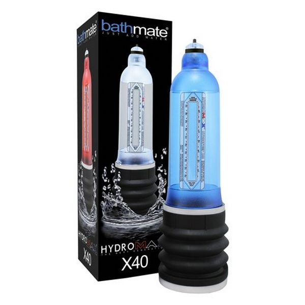 Hydromax X40 Penispump Aqua Blå Bathmate HM40AB