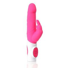 Uppladdningsbar Rabbitvibrator Silikon Rosa Maia Toys 70348