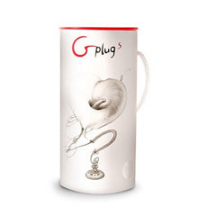 Stor anuspropp Gplug, neonröd Fun Toys 10196