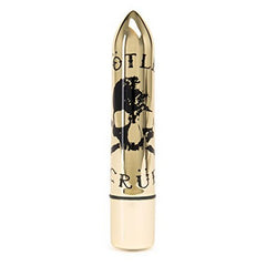 Classic Skull 10 Function Klitorisvibrator Guld Motley Crue MC-62457