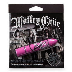 Shout at the Devil 10 Function Klitorisvibrator Rosa Motley Crue MC-62459