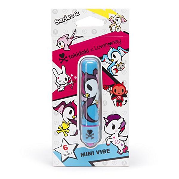 Mini klitorisvibrator Blå Swoop Tokidoki TK-64526