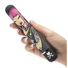 Klassisk vibrator Svart Pink Lipstick Woman Tokidoki TK-65428