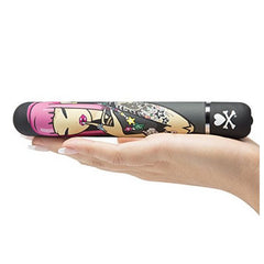 Klassisk vibrator Svart Pink Lipstick Woman Tokidoki TK-65428