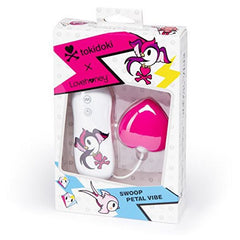Silicone Pink Heart Klitorisvibrator Tokidoki TK-65433