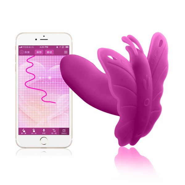 Lydia I Smart Butterfly Vibe Lila Realov AP134-V