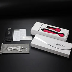 Emma Uppvärmande Stavmassager Plommonröd Svakom NS6988