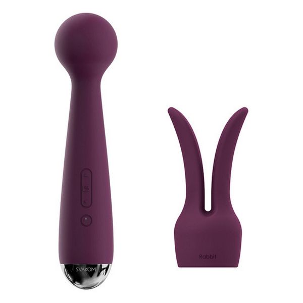 Emma Uppvärmande Stavmassager Violett Svakom 202