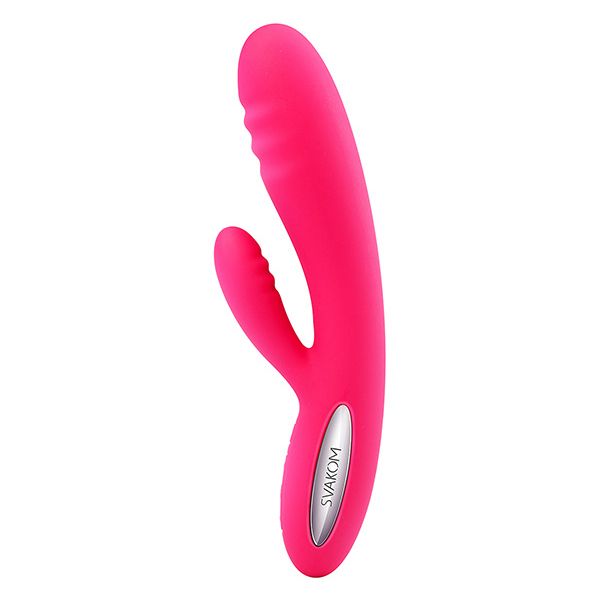 Adonis Rabbitvibrator Plommonröd Svakom NS7147