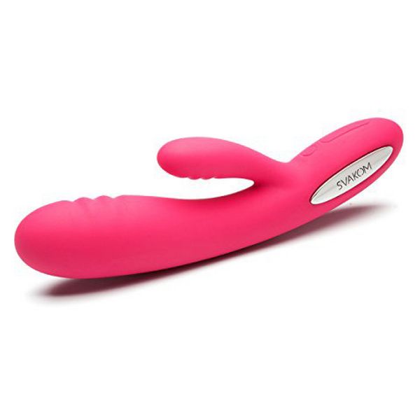 Adonis Rabbitvibrator Plommonröd Svakom NS7147