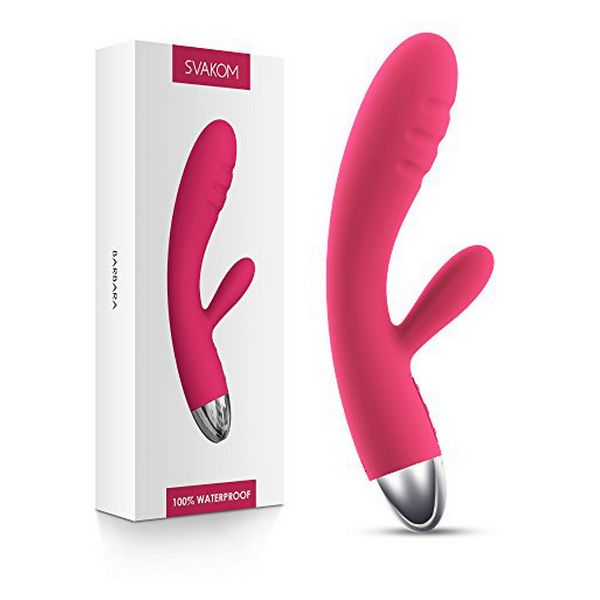 Barbara Ultra-mjuk Vibrator Plommonröd Svakom NS7017