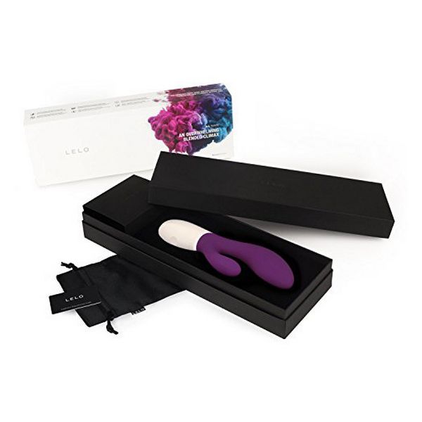 Vågig vibrator Ina Wave, plommonfärgad Lelo 1244