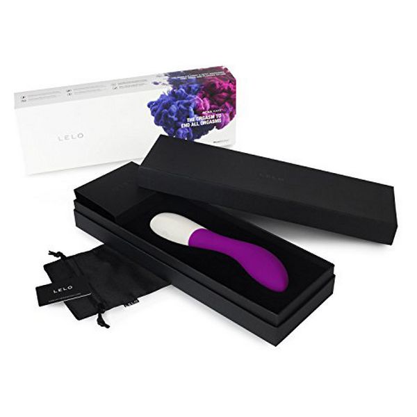 Vågig vibrator Mona Wave, mörkrosa Lelo 1350