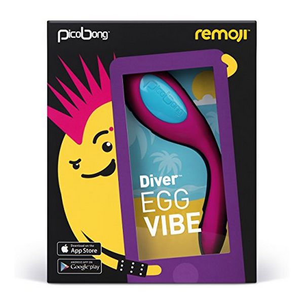 Remoji Diver Pink Egg Vibrator PicoBong 3637