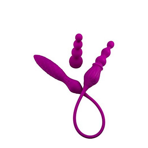 Dubbeländad vibrator 2X Adrien Lastic N9869