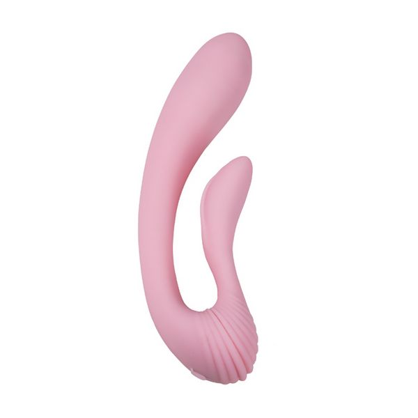 U-formad dubbeländad kanindildo G-Wave Adrien Lastic N9872
