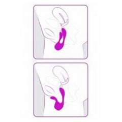 Hands-free dubbeländad dildo Couple Secrets Adrien Lastic 183705