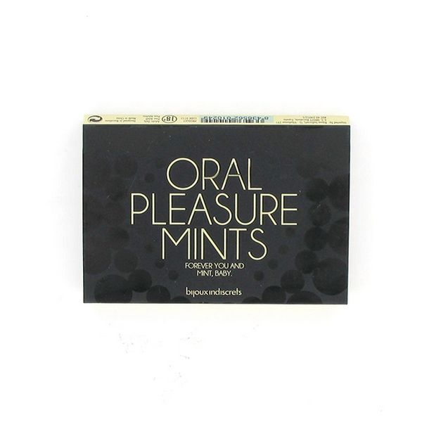 Mintkarameller Oral Pleasure med pepparmintsmak (12 uds) Bijoux Indiscrets GB028