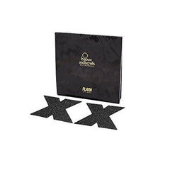 Blinkande kors, svart Bijoux Indiscrets 158