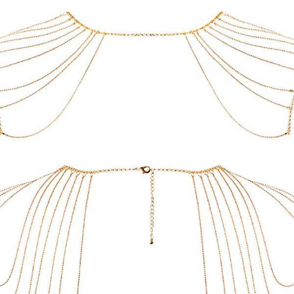 Axelsmycken Magnifique, guldfärgade Bijoux Indiscrets 10768