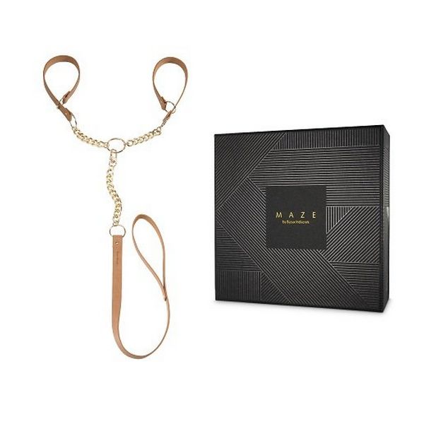 Maze Handbojor med koppel Svart Bijoux Indiscrets 11086