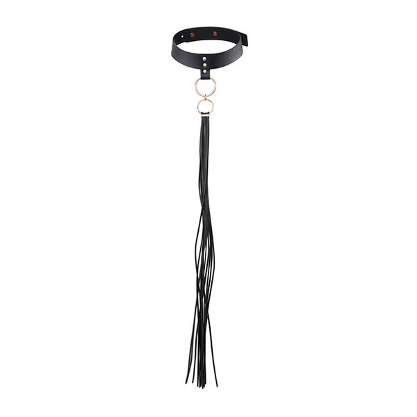 Maze Halsband med tofsar Svart Bijoux Indiscrets 11178