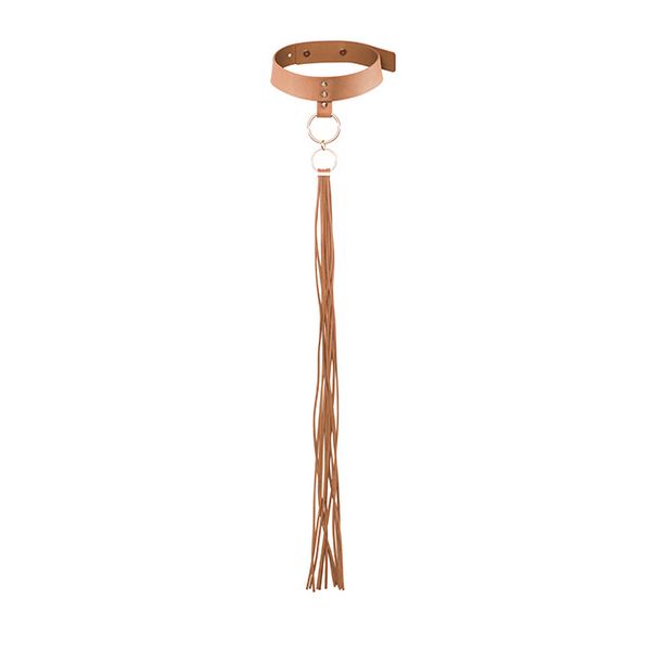 Maze Halsband med tofsar Brun Bijoux Indiscrets 11185