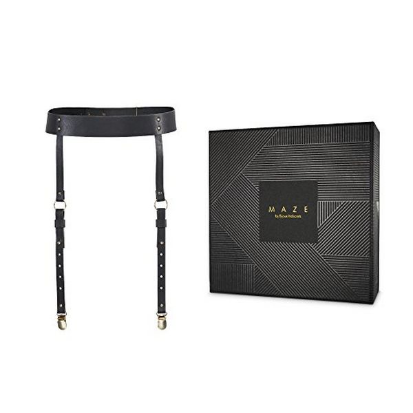 Maze Strumpebandshållare Svart Bijoux Indiscrets 11253
