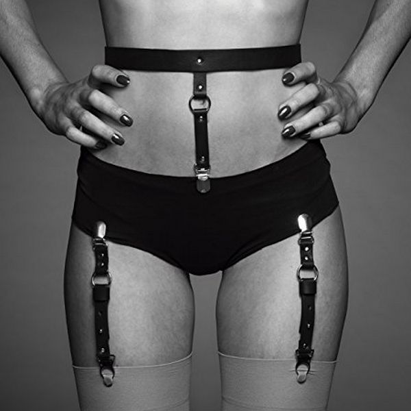Brun strumpebandshållare Maze Bijoux Indiscrets 11567