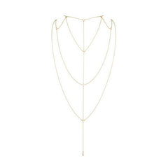 Rygg- & urringningskedja Magnifique i guld Bijoux Indiscrets 11710